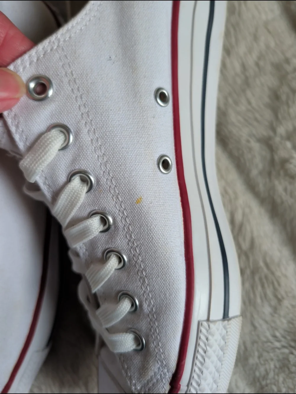 Converse All-Star White Canvas Low Tops Mens' 11.5/Womens' 13.5